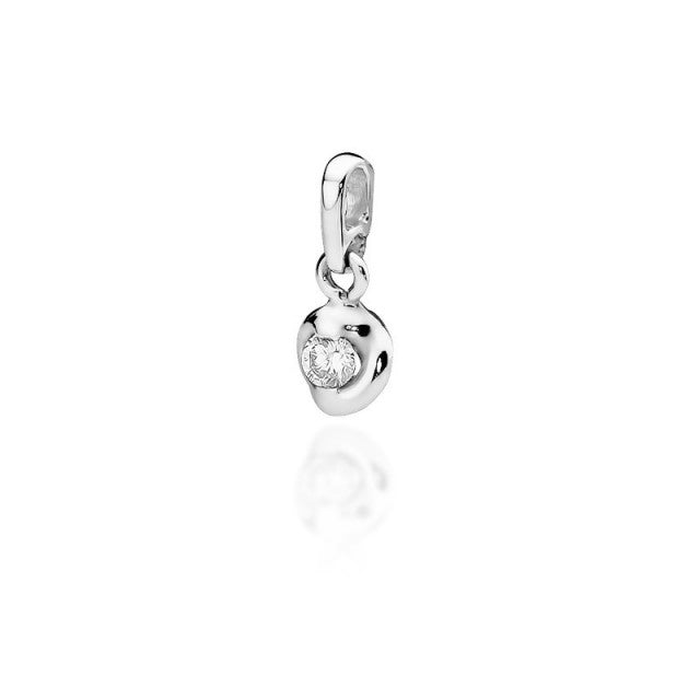 Pandantiv Aur 14K cu Diamante 0.10 ct