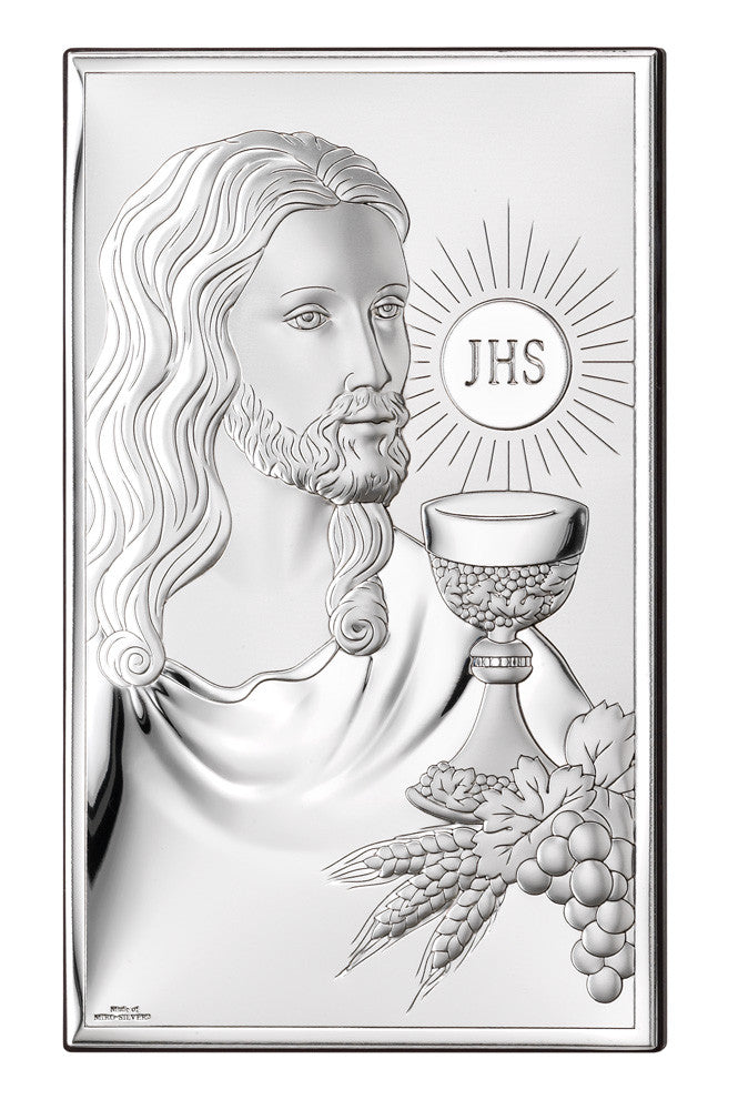 Tablou Iisus Hristos Argint 925 12x20cm