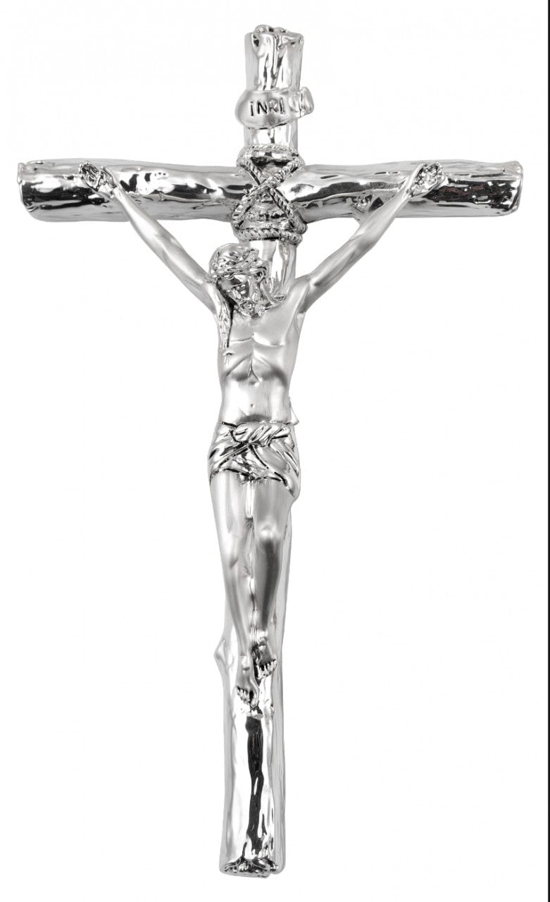 Tablou Iisus Hristos Rastignit din Argint 925 13.5x23 cm