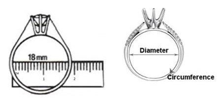 Verighete din Argint 925 rodiat si zirconiu- Simulated Diamond- Cod: AT2463
